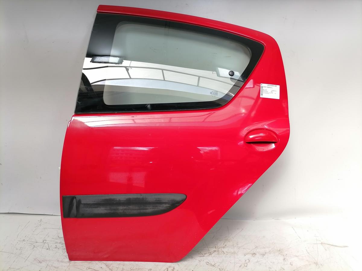 Toyota Aygo original T&uuml;r hinten links 3P0 Super Red Rohbau Bj.2008